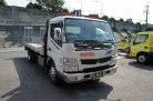 三菱ふそう キャンター ユニックネオαフルフラット積載車