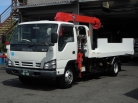 いすゞ エルフ 3t タダノ2.9t 4段クレーン極東フラトップ